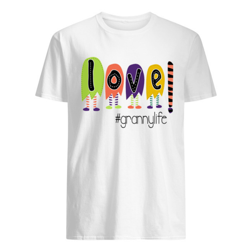 Halloween Women Mom Live Grannylife Granny Life Tshirt